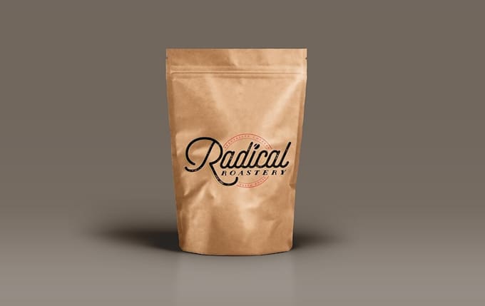 do a custom modern and unique coffee brand logo design