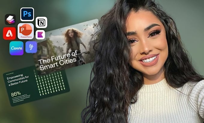 Prepare a persuasive presentation design and professional powerpoint