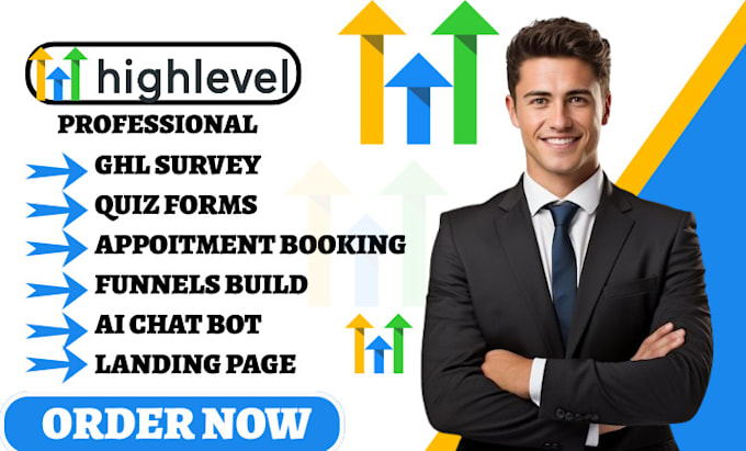 gohighlevel funnel landing page ghl appointment booking gohighlevel ai chatbot