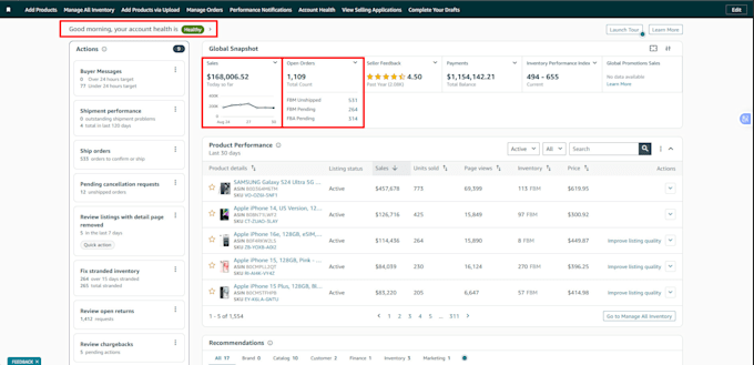 resolve amazon listing issues and fix account violations