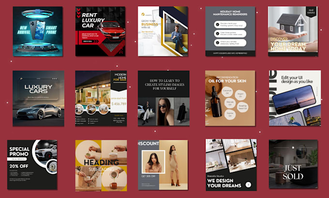 Design eyecatching social media posts for maximum engagement by ...