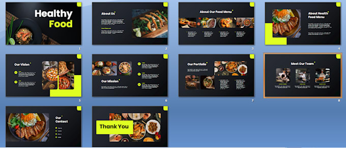 custom stunning and professionally designed presentations