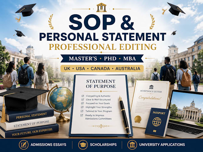 edit your personal statement, sop and college essay