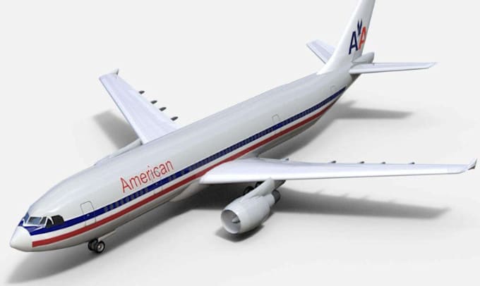 Do stunning 3d airplane animation, 3d airplane model by Rido_llahi | Fiverr