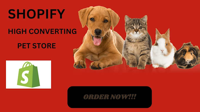 build pet supplies shopify store, pet accessories store