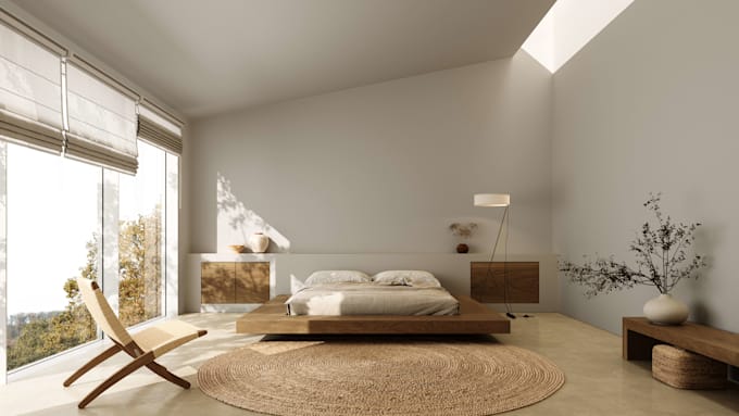 design and render photorealistic interior and exterior