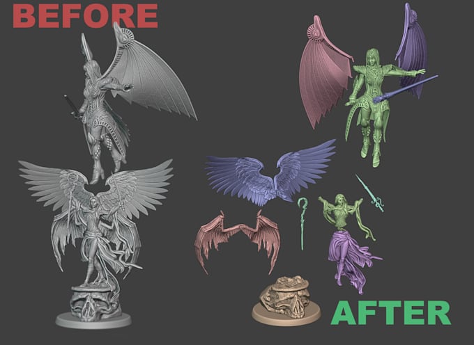 restore and fix your 3d models for printing