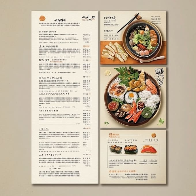 do restaurant menu or food menu design