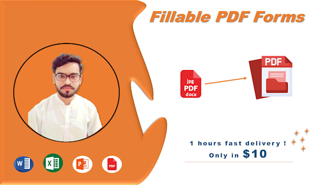 create a fillable PDF form