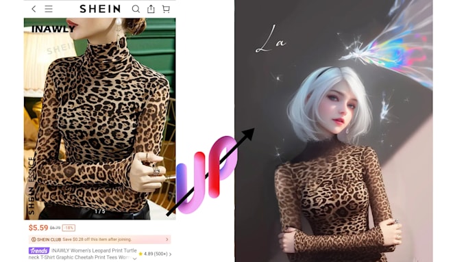 design high CTR clothing mockups for your e commerce and social media