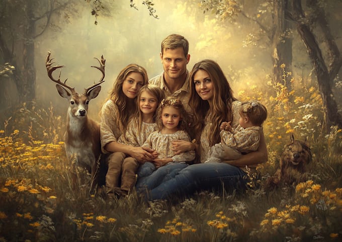 make a stunning family portrait