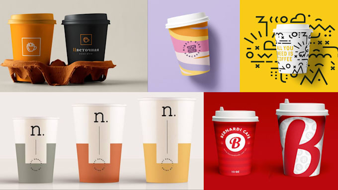 design coffee cup and paper cup for you