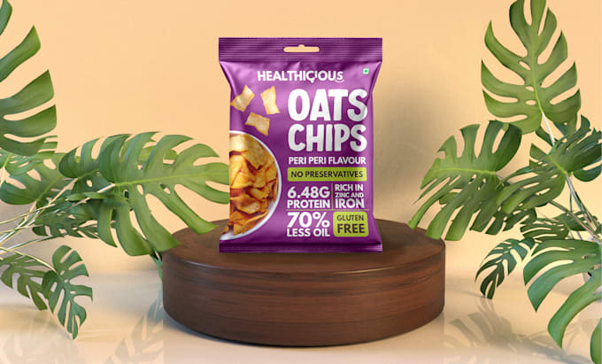design pouch packaging design or label design
