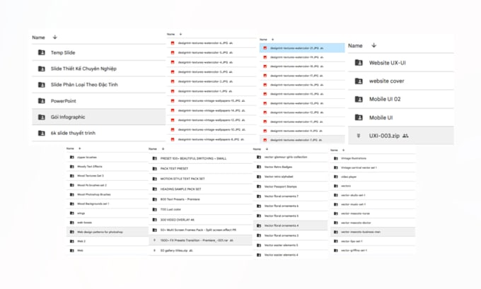 500gb premium graphics and video assets pack