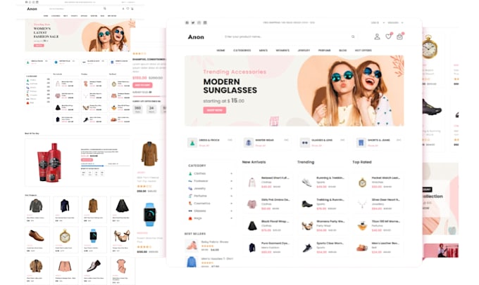 create a  ecommerce store with woocommerce wordpress