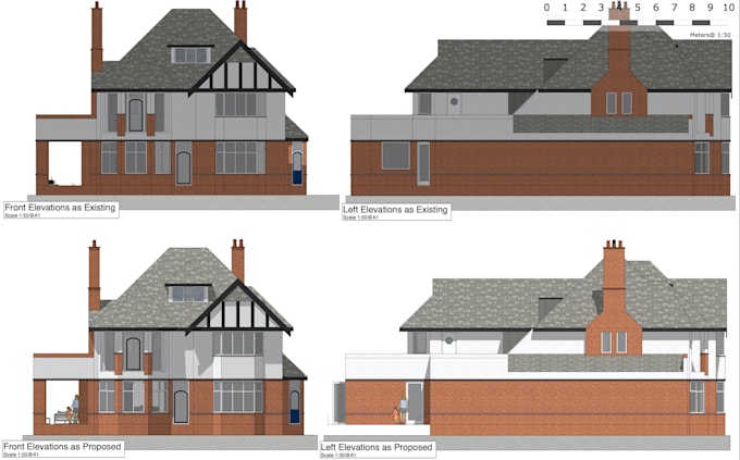 produce UK plans for planning approval and building regs