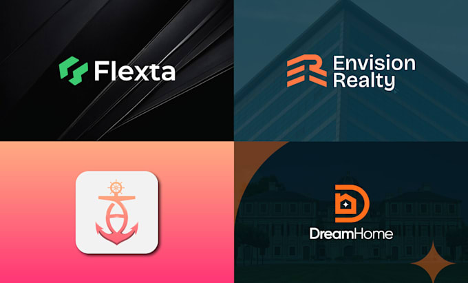 design a highly business minimal geometric logo