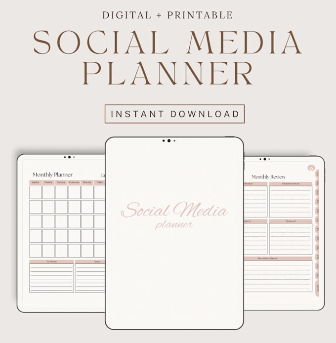 design journal, tracker, book cover, any planner and checklists