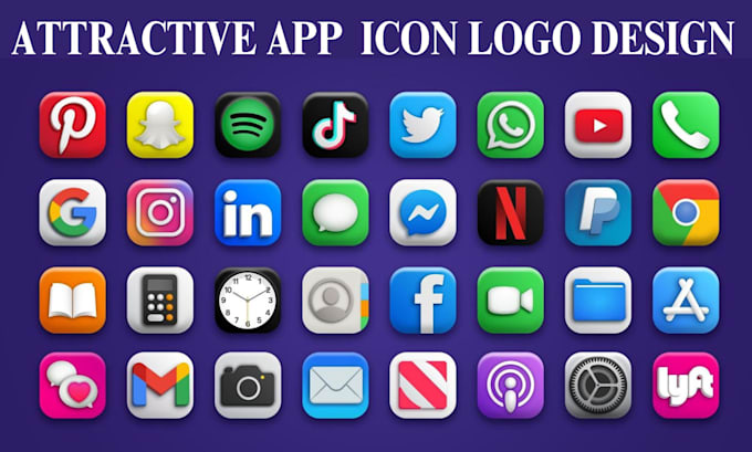 Design and redesign modern and attractive app icon logo by Funmi ...