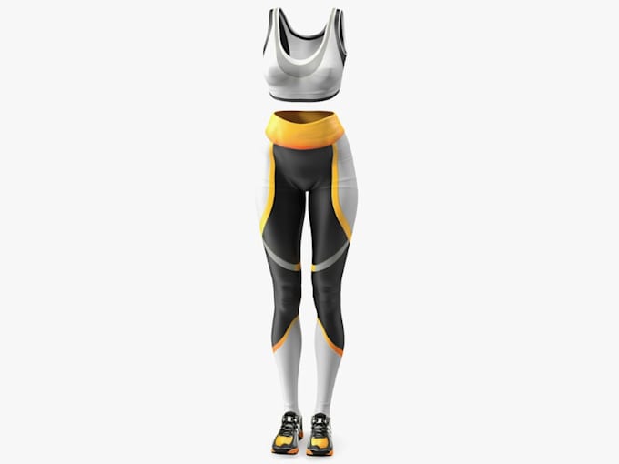 model and design 3d industrial product for 3d socks, yoga pants, cap, glove belt