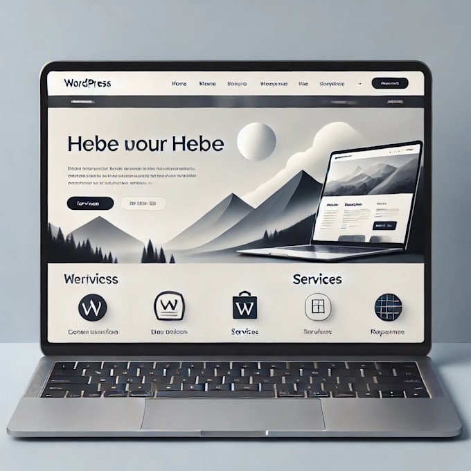 professionally build, customize, or update your wordpress website