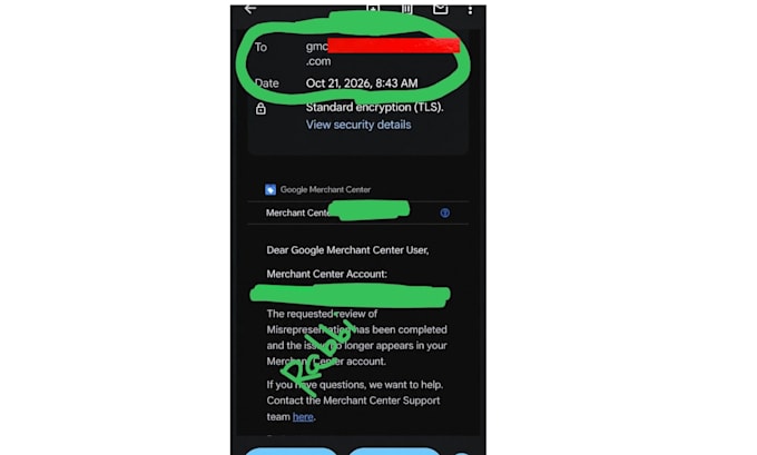 fix google merchant center misrepresentation