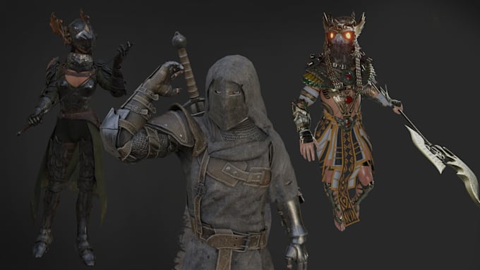 create characters for games