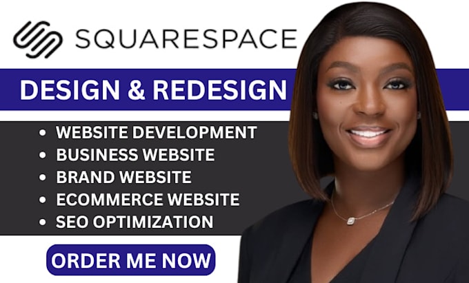 build squarespace website design website redesign squarespace business website
