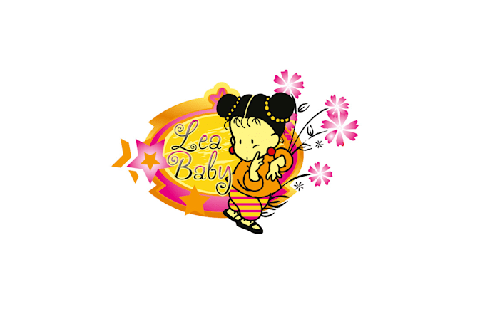 create playful baby gift logo design