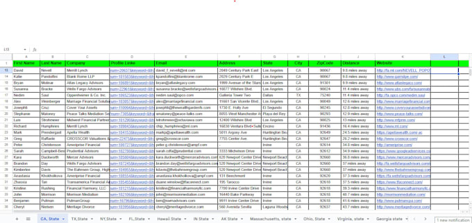 provide lead generation ,email list building and linkedin lead generation