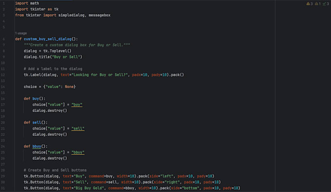write a python script to automate your tasks