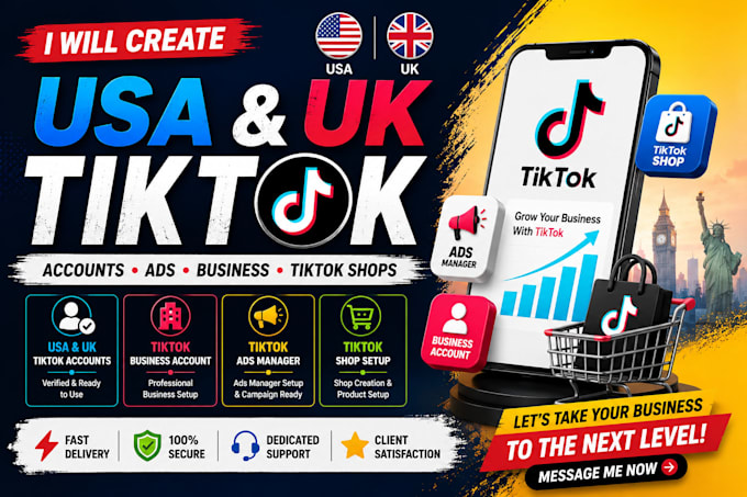 set up a US tiktok account,UK tiktok optimized for audience