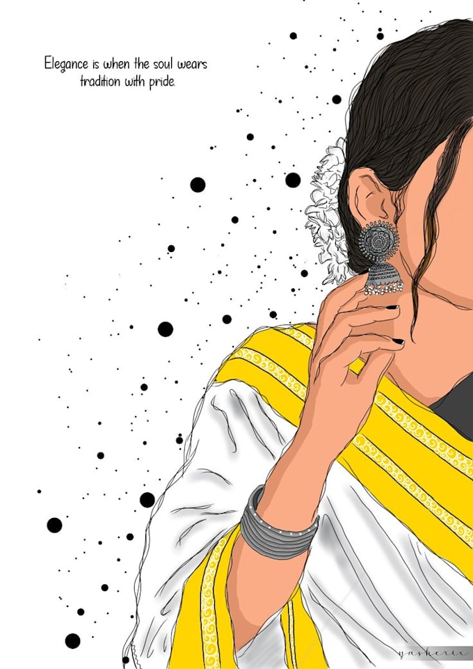 make wedding invites with illustrations