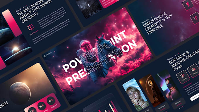 design powerpoint presentation and pitch deck for business