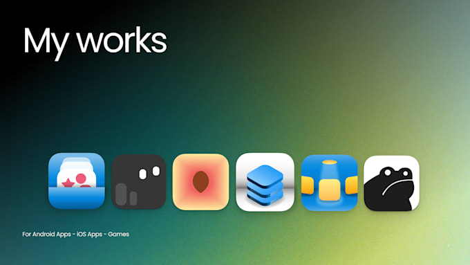 design an app icon for your app
