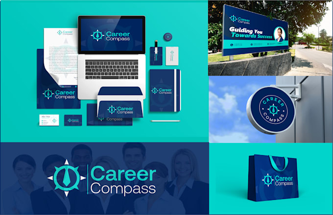 design corporate identity package and modern logo