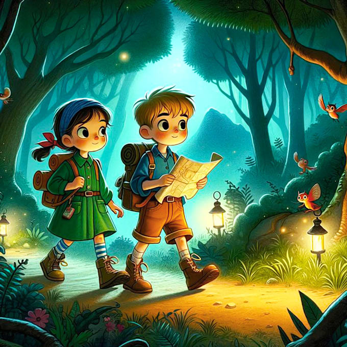 children book illustration and children book illustration