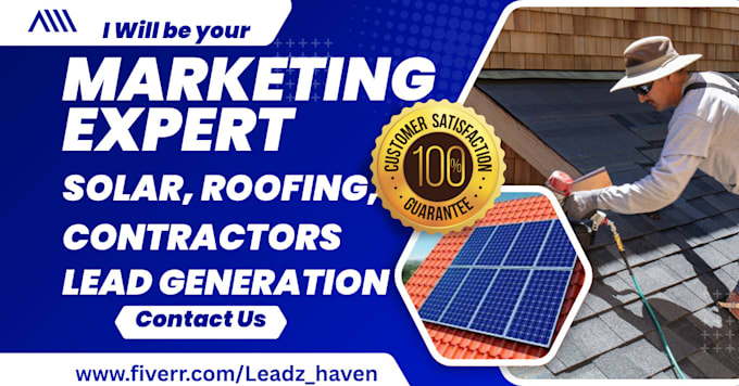 be your marketing expert for roofing leads solar lead solar panel website funnel