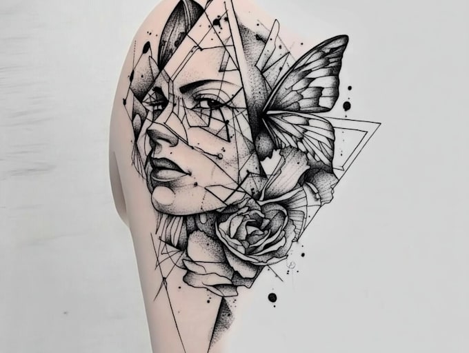 design professional tattoo and custom tattoo