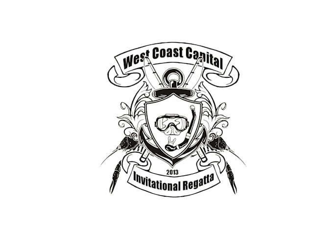 do modern shrimp logo design for your business