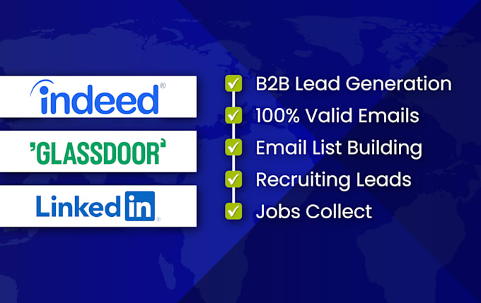 do recruiting lead, recruiting email list and linkedin leads