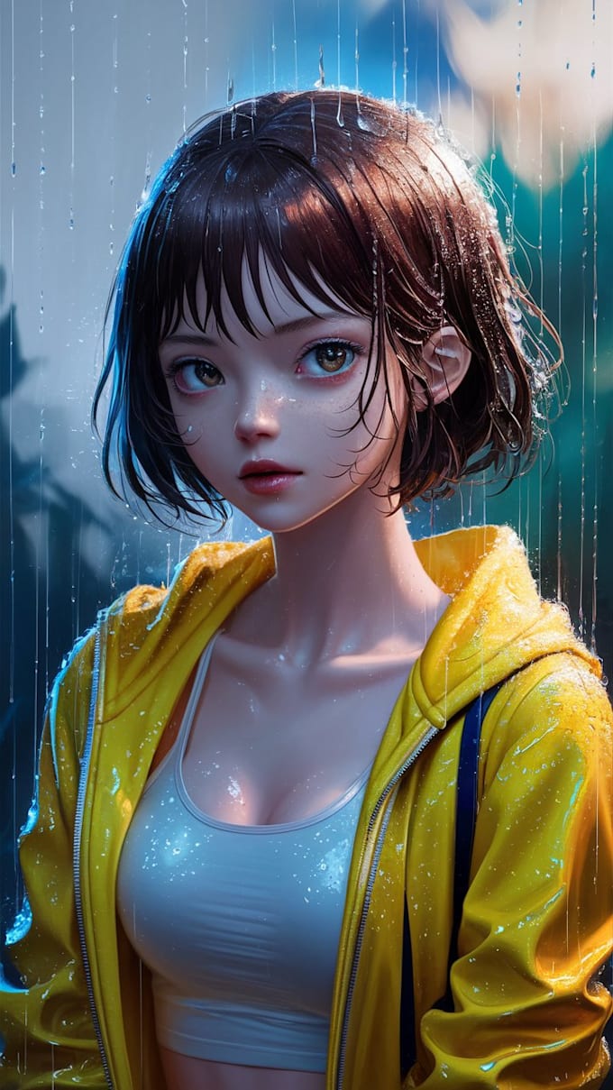 design 2d manga character illustration game art anime graphics design comic book