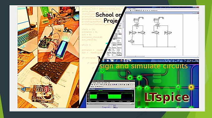 do fluidsim pneumatic, matlab, and electronics circuit design