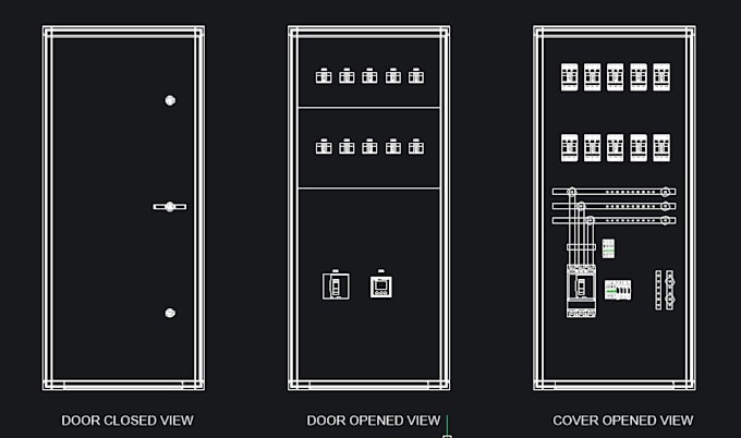 draw any electrical wiring diagram,control diagram,panel layout