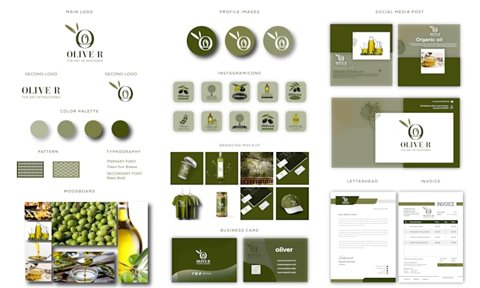 design logo branding kit brand guidelines and brand book for your business