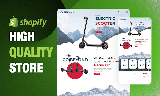 do shopify store design and shopify development