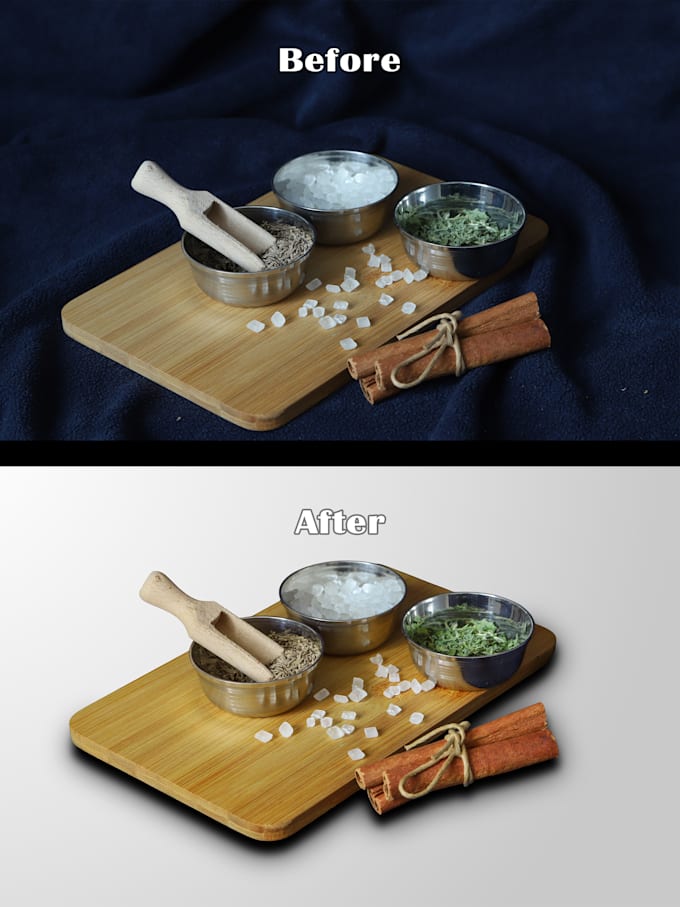 high volume product background removal and image cutout service
