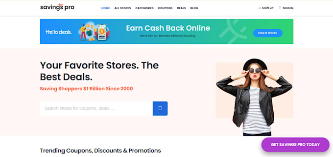 create coupons and deals website for your affiliate business