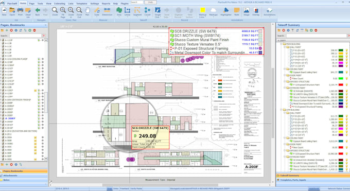 do finishes, ceiling, flooring, drywall, painting estimation