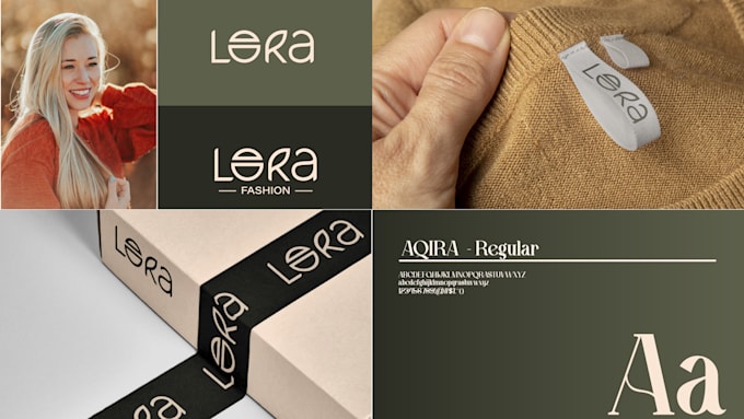 design your brand style and  logo